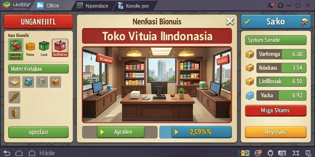 Tampilan antarmuka yang menarik dan intuitif.