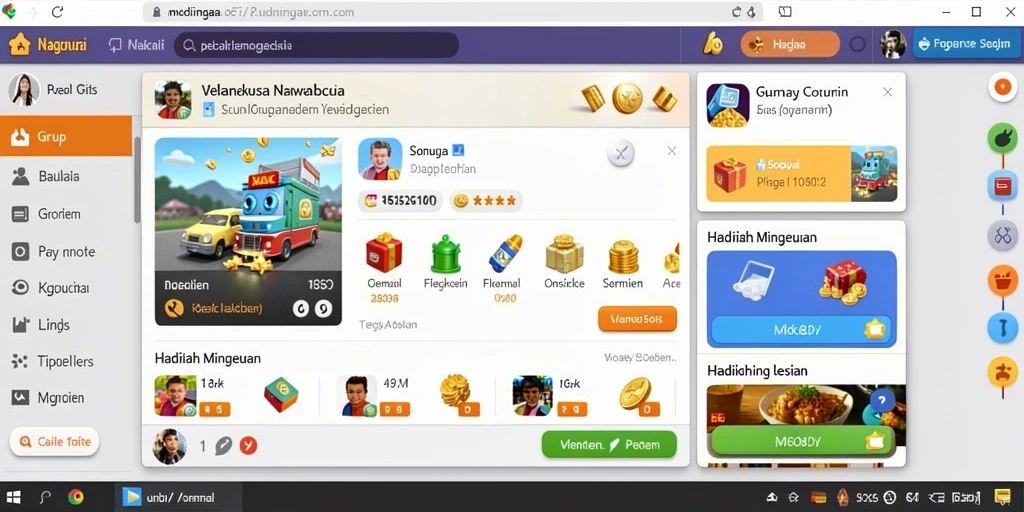 Screenshot menampilkan antarmuka utama AIFA66.