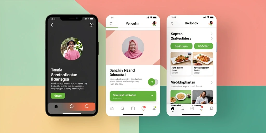 Tampilan antarmuka yang menarik dan user-friendly.