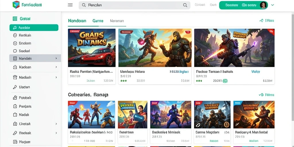 Tampilan antarmuka pengguna yang menarik dan ramah.