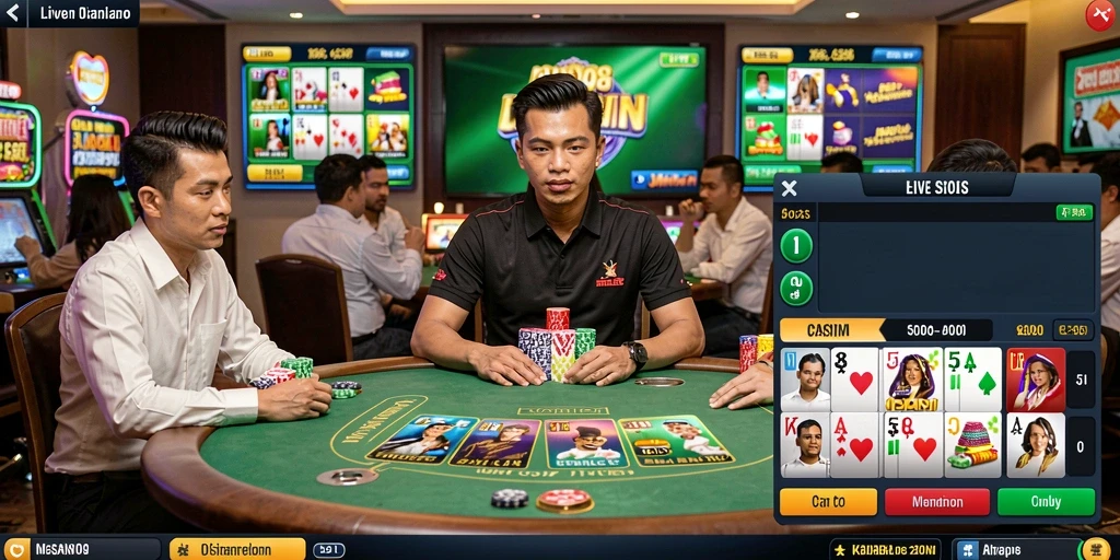 Tampilan antarmuka permainan yang menarik.