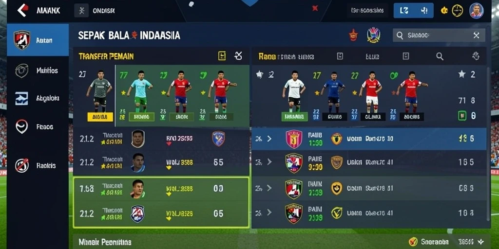 Tampilan antarmuka pengguna yang intuitif dan mudah digunakan.