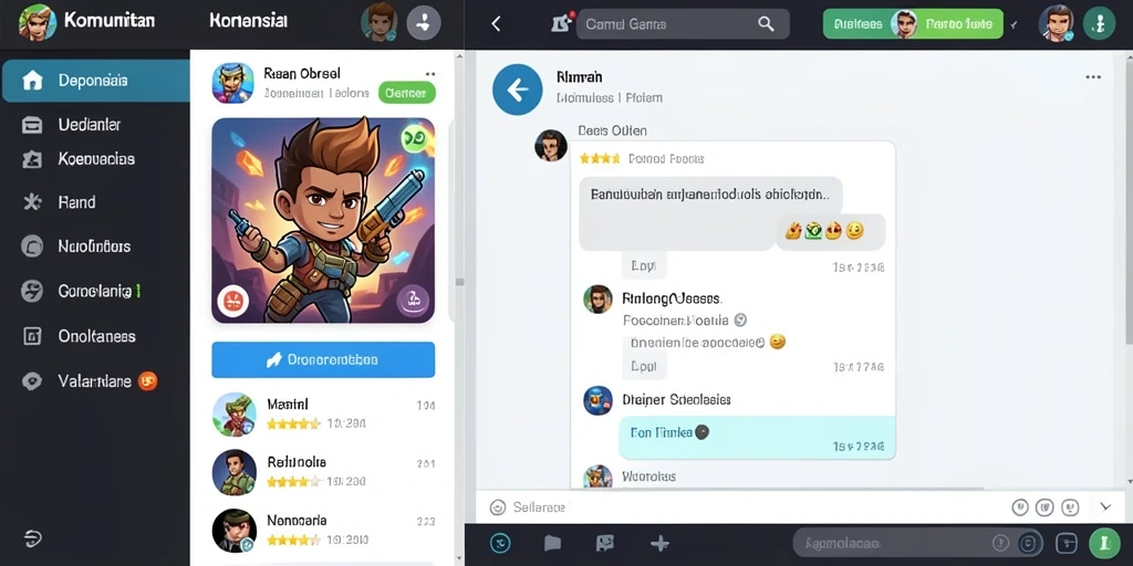Tampilan antarmuka yang user-friendly dan menarik.