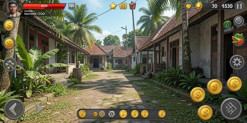 Tampilan antarmuka yang menarik dan modern.