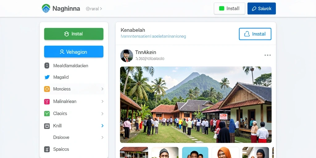 Tampilan antarmuka yang menarik dan intuitif.