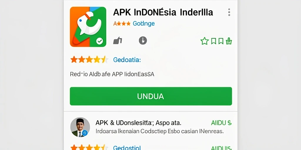 Tampilan menu utama yang menarik.