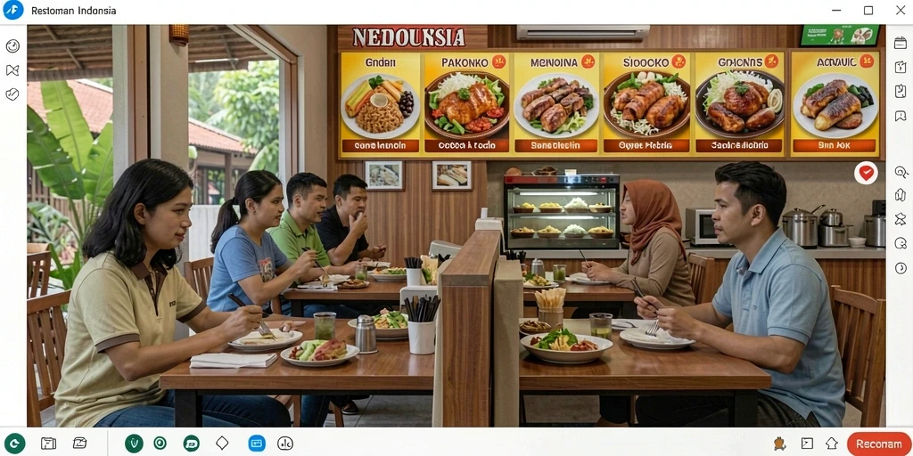 Tampilan antarmuka yang ramah pengguna.