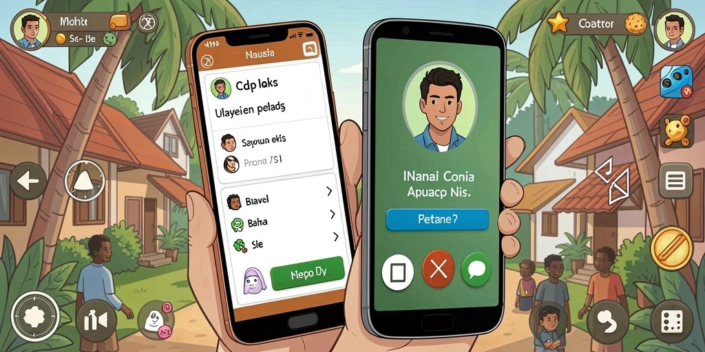 Tampilan awal aplikasi QQSLOT yang menarik dan penuh warna.