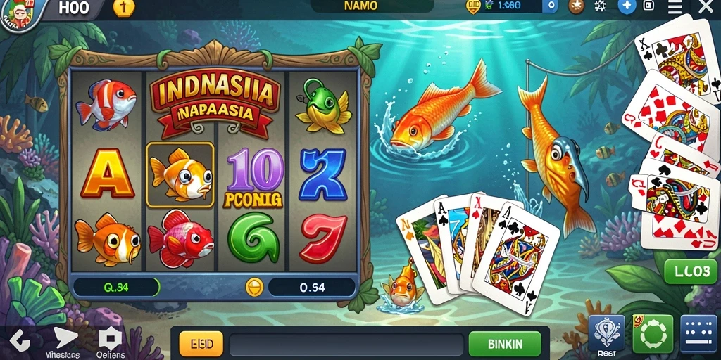 Tangkapan layar pertama menunjukkan level awal yang menantang.