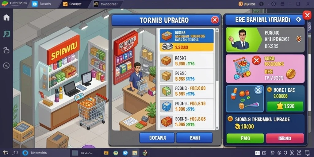 Tampilan antarmuka yang intuitif dan menarik.