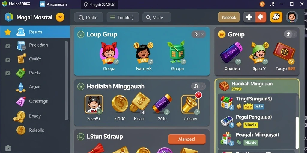 Tampilan antarmuka yang user-friendly.